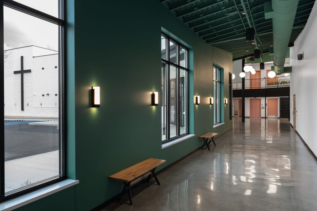 Real-Life North hallway