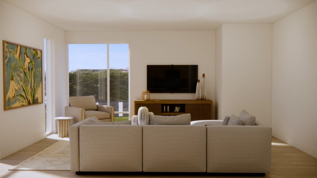 Nonna apartment living room