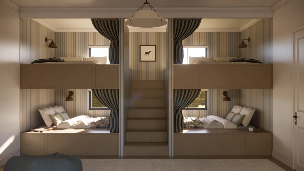 Timber Estate bunk room