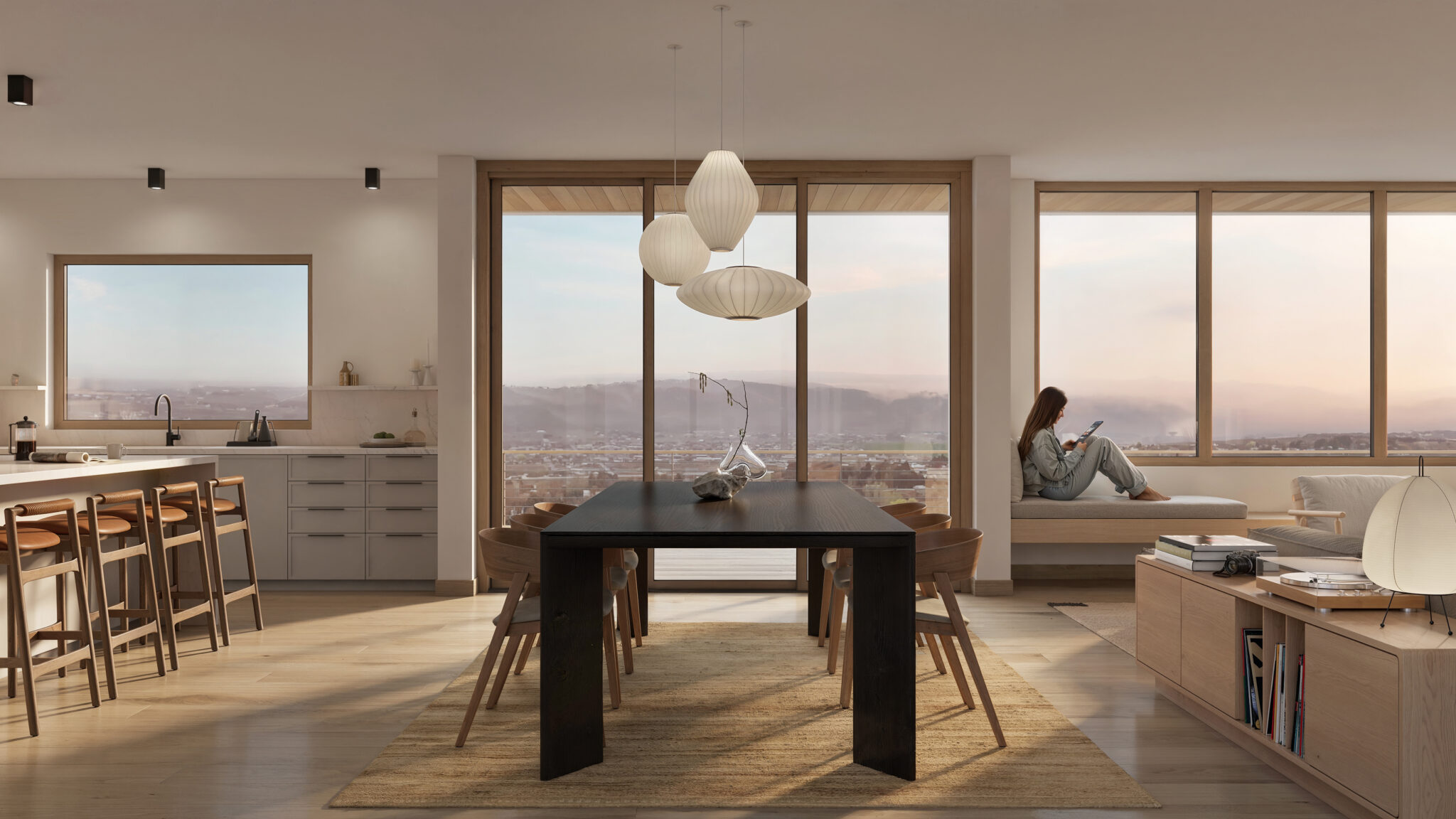 Richland Residence dining area