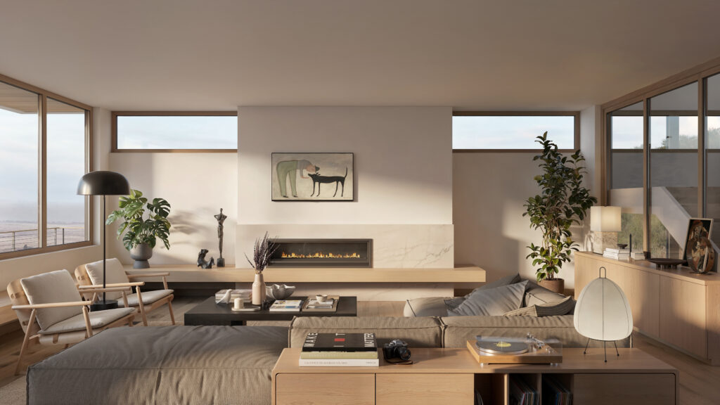 Richland Residence living room