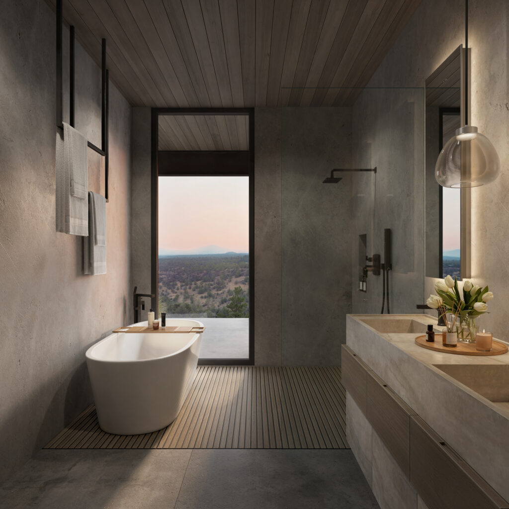 Three Sisters Residence guest bath