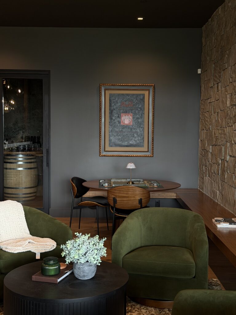 Gozzer Ranch seating area