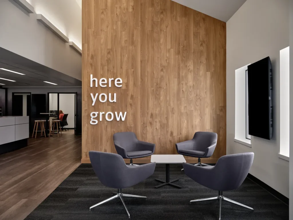 Canopy Credit Union seating area